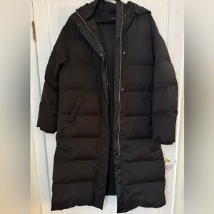 Theory Hooded Down Puffer Coat
